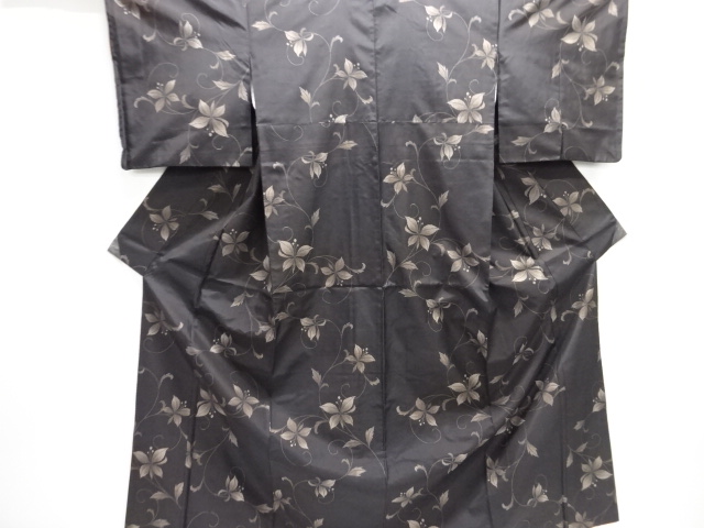 Japanese Kimono / Tsumugi Omeshi Silk